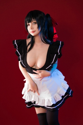 Umeko J - Kurumi Tokisaki Maid [75P-64MB]