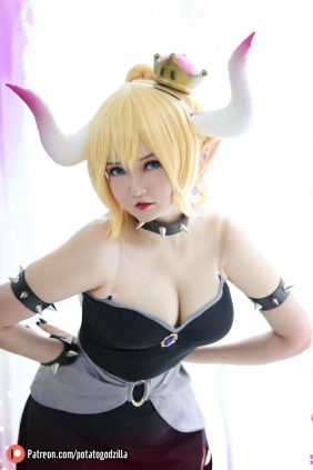 Potato Godzilla - Bowsette [39P-44MB]