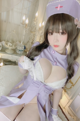 微博妹纸霜月shimo - 紫护士 [20P-130MB]