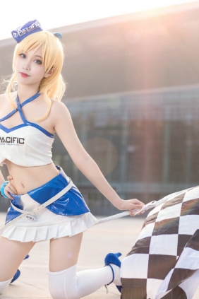 《LoveLive》赛车娘绚濑绘里 Cos [11P-27MB]